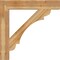 Ekena Millwork Olympic Block Rough Sawn Bracket, Western Red Cedar, 6"W x 40"D x 40"H BKT06X40X40OLY05RWR - alternate 3